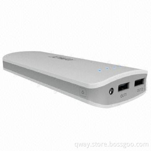 15,600mAh High-capacity Power Bank with Dual-USB, 5V/1.5, 2A, for Mobile Phones, Charges Two Devices